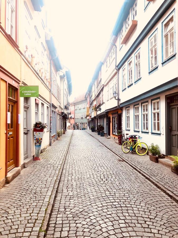 Ferienwohnungen Mey Haus Zum Rosenstock Erfurt Exteriér fotografie
